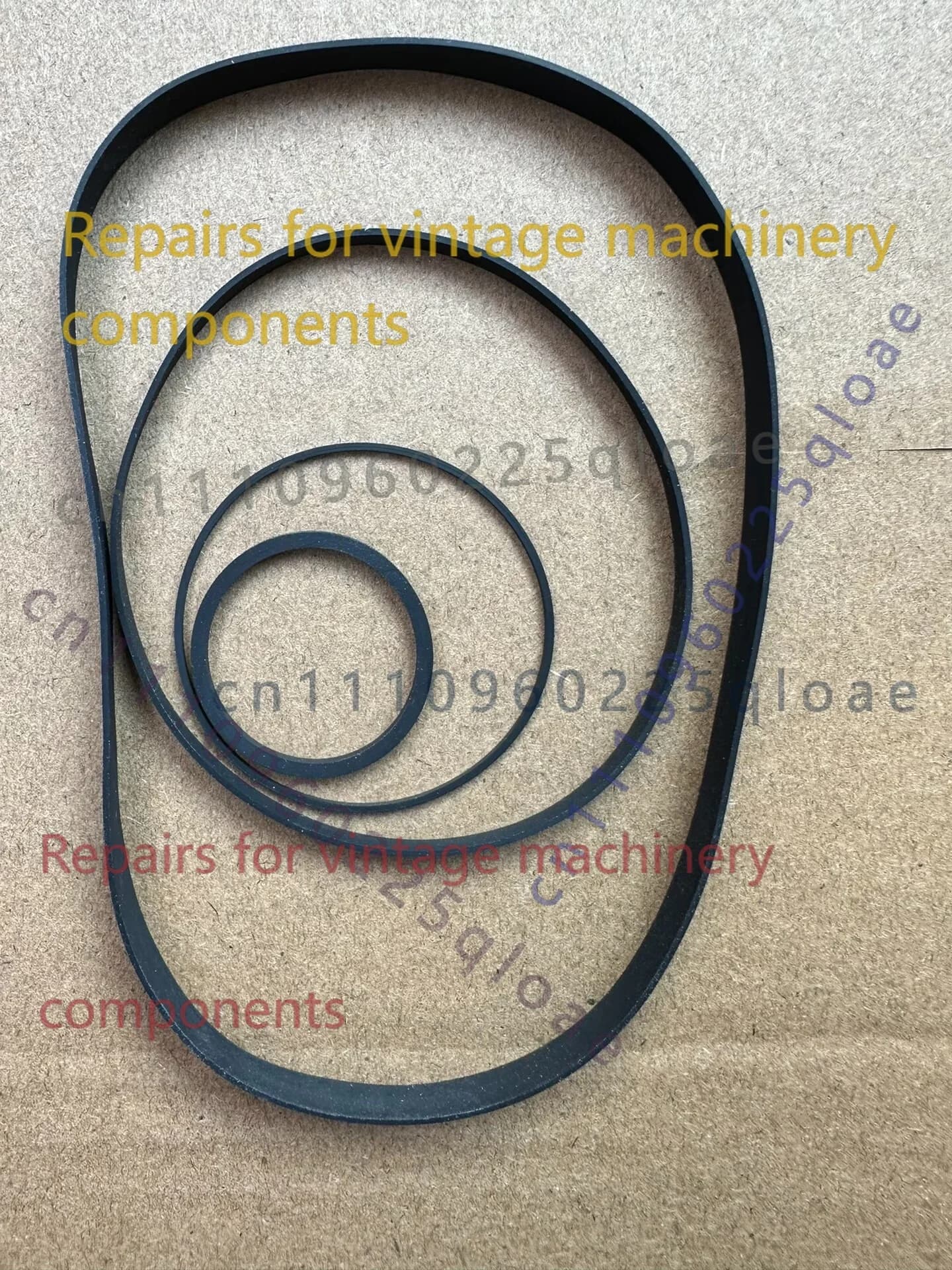 4PCS Drive Belt Repair Kit FOR PIONEER CT920 Vintage Cassette Deck Transmission Rubber Spare Belts