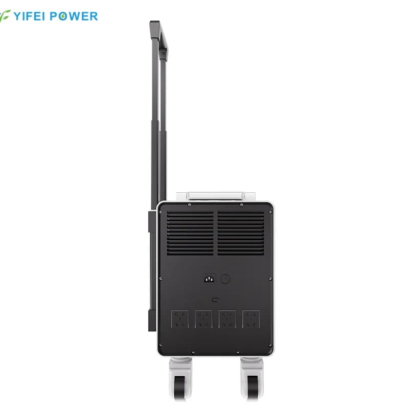 Centrale elettrica portatile ad alta potenza da 2240 Wh con altoparlante Bluetooth per intrattenimento KTV all'aperto con avviamento di emergenza a pannello solare