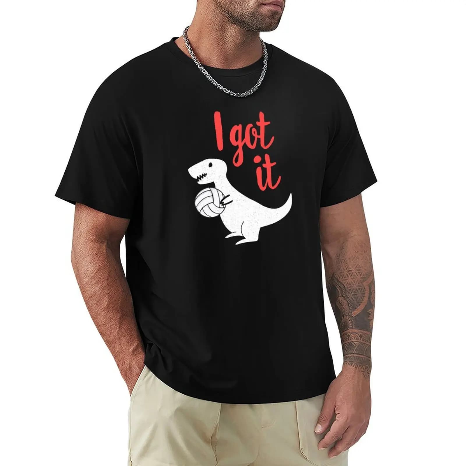 T-shirt I Got It Volleyball T-shirt sportiva estiva ad asciugatura rapida