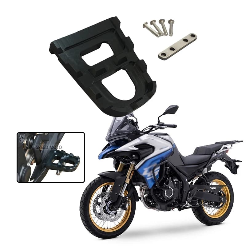 PER VOGE DSX900 DS525X DS625X Moto DS900X Leva del freno Pedale Estensione Ingranditore Poggiapiedi Pad 625 DS DSX 900 DSX525 DSX625