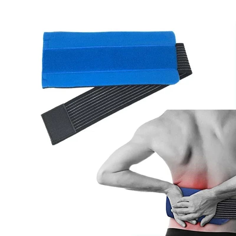 Impacchi Riutilizzabili per Terapia Freddo/Caldo con Fascia Elastica per Lesioni Sportive, Pronto Soccorso, Sollievo dal Dolore a Ginocchio, Schiena, Polso, Spalla e Braccio