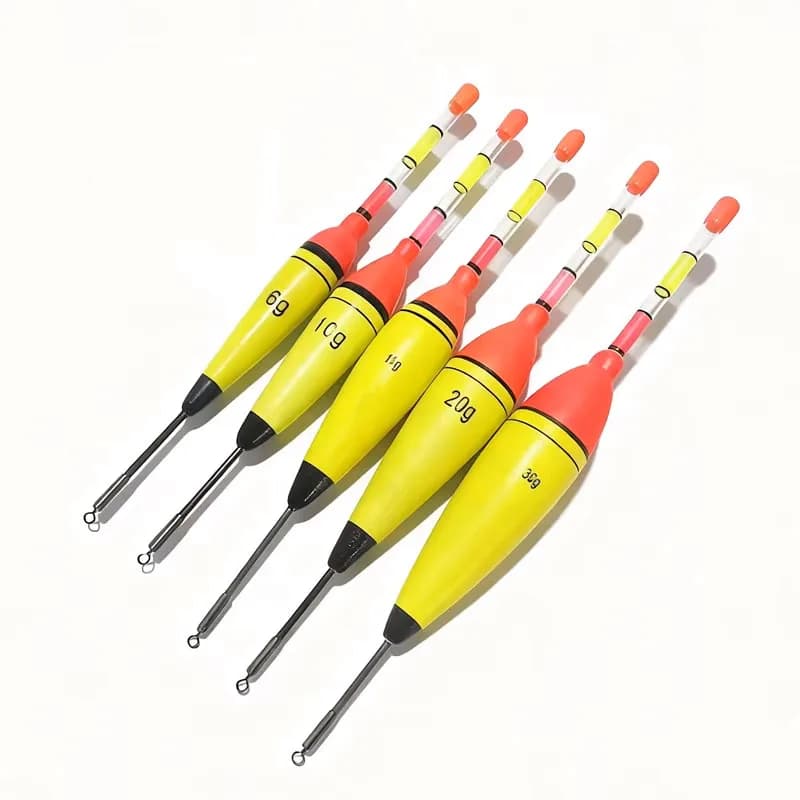 1pcs Sea Fishing Bobber Rock Eva Floating Float Eye-Catching Standing Float Day And Night Dual-Use Night Light Fishing Gear