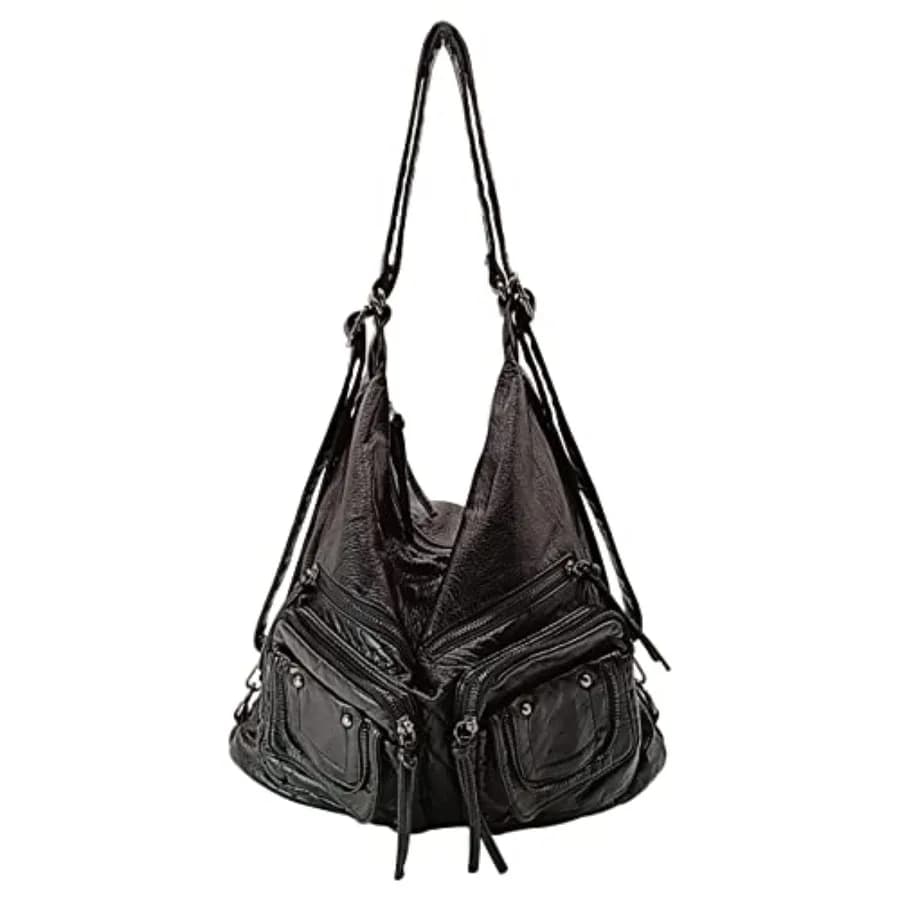 Borsa a tracolla da donna, borse hobo grandi, borse tote, borse a tracolla, zaino