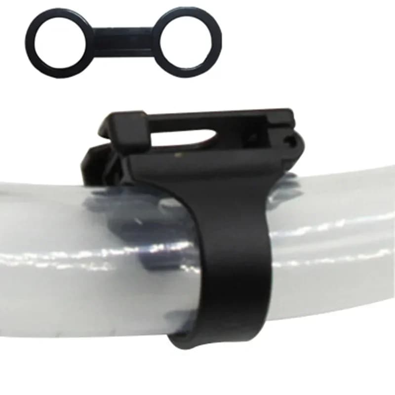 Universal Silicone Scuba Snorkeling Buckle Silicone Tube Plastic Clip Holder for snorkeling mask support for scuba diving