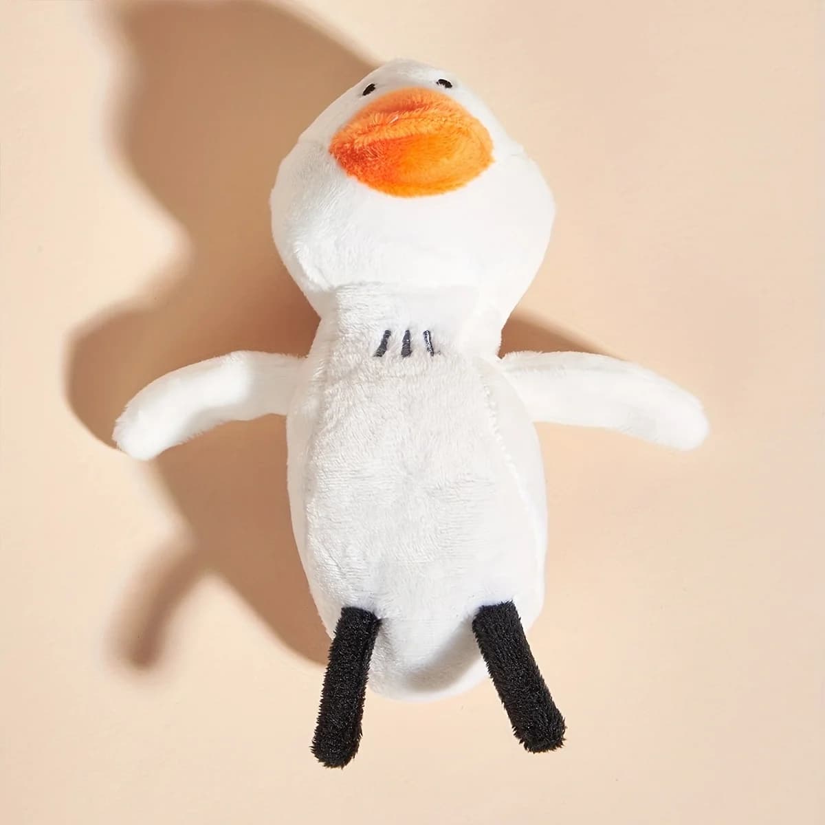 2/1 pezzi di simpatici giocattoli da masticare in peluche a forma di anatra per cuccioli - Giocattolo morbido non tossico per lenire il dolore delle gengive, favorire lo sviluppo dei denti, alleviare la noia, forniture per animali domestici