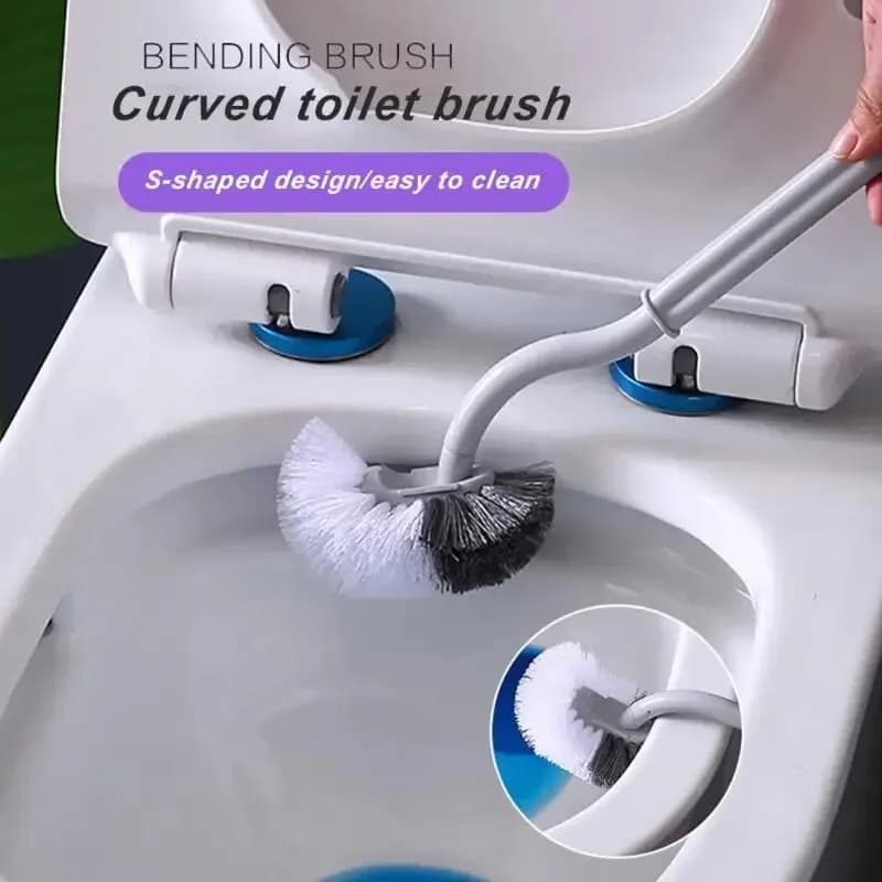 Scopino per wc con manico lungo per la casa; Scopino per wc;