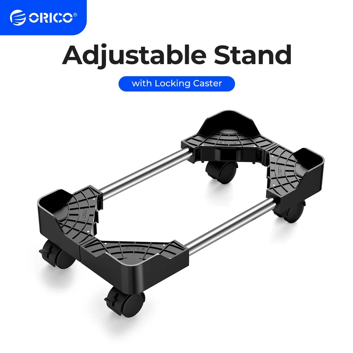 Torri per Computer ORICO Stand Cart custodie per PC supporto per CPU per Computer portatile regolabile con 4 ruote di bloccaggio per giochi