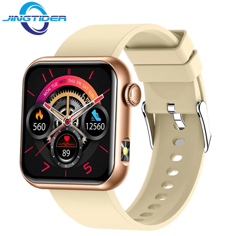TK50 Uomo Donna Smart Watch 1.72 "Schermo HD Torcia Bluetooth Chiamate Fitness Smartwatch IP68 Orologio sportivo da esterno impermeabile