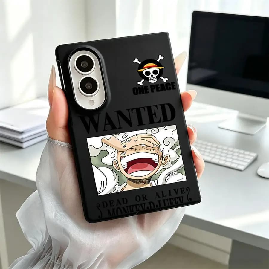 Luxury Phone Cover Case for Samsung Galaxy ZFold Wide ZFold8 Z Fold 8 Z Fold8 Wide O-One P-iece Retro Fashion