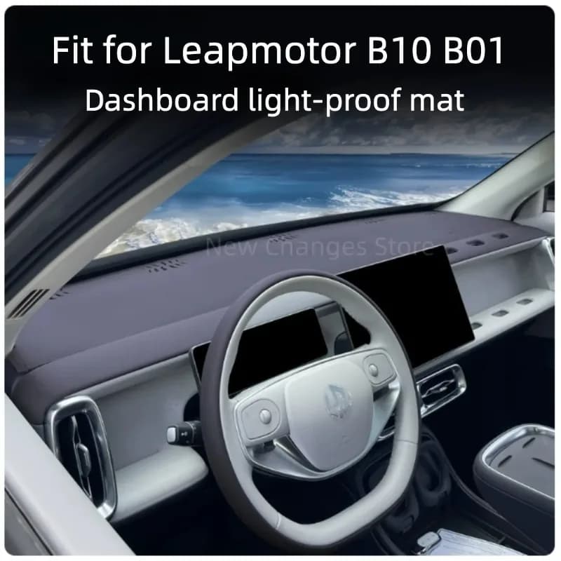 Per Leapmotor B10 B01 2025 2026 Auto Cruscotto Copertura Cruscotto Parasole Anti-UV Evitare Luce Zerbino Decorazione Auto Accessori