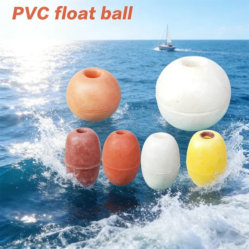 Boa Galleggiante Ancoraggio per Kayak e Barche in PVC, Antinodo per la Linea, Accessorio Marino per Canoe, Corde da Sci, Laghi, Piscine