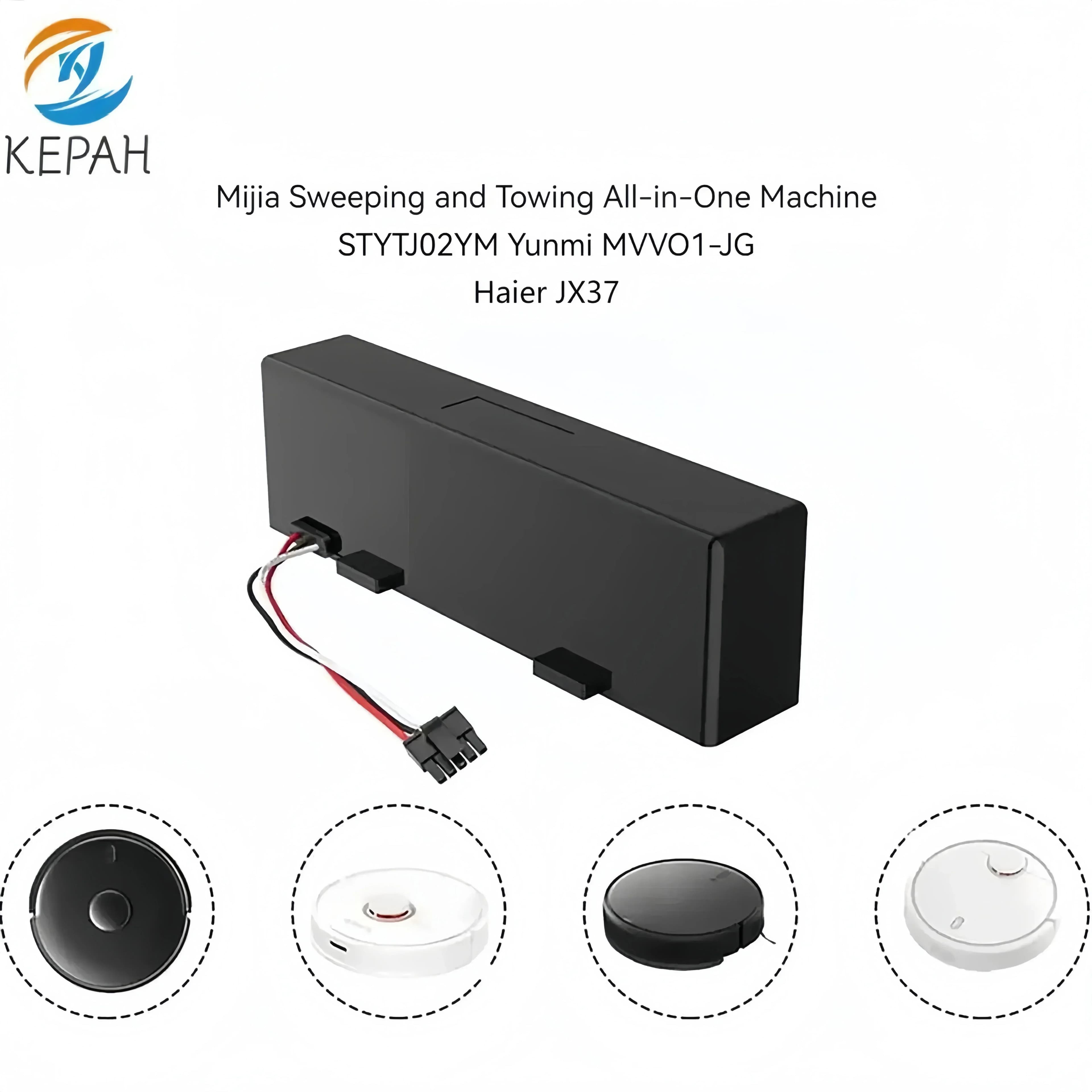 14.8V per XIAOMI (Mijia) spazzatrice mop Pro robot aspirapolvere sostituzione batteria STYTJ02YM Yunmi MVVO1-JG Haier JX37