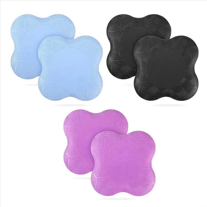【BIG SALE】6 Pcs Yoga Pads Extra Thick Kneeling Pad Anti Slipping Knee Cushion Support Pad For Yoga Exercise Meditation Workout