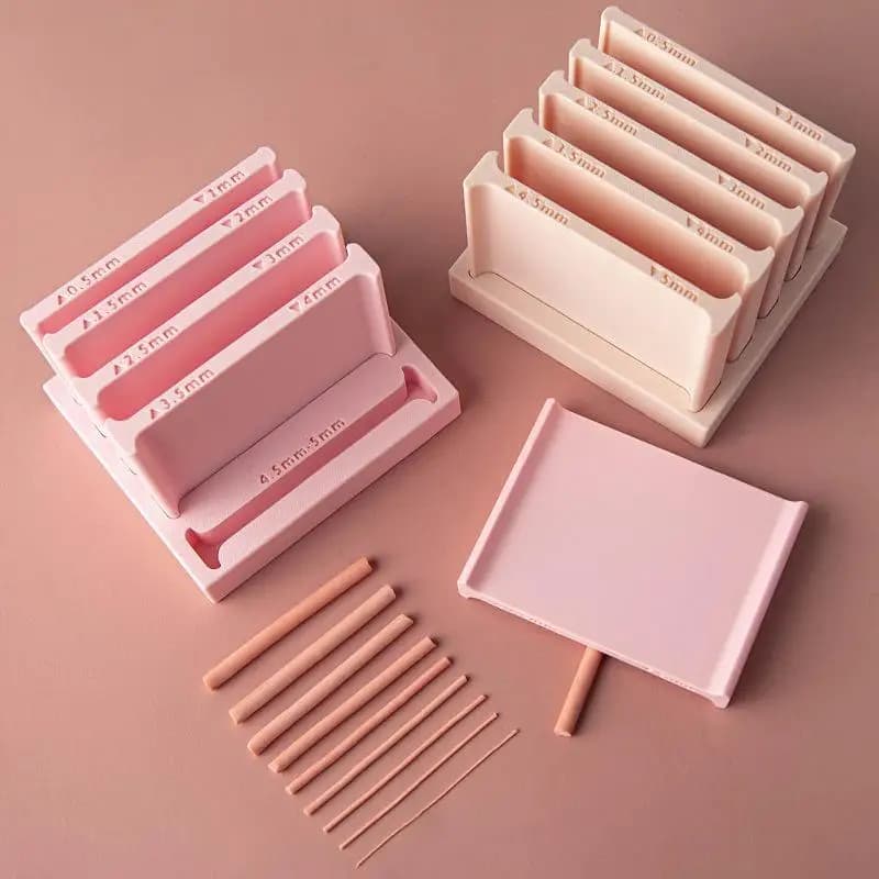Clay Ball Maker Hand Rolling Pottery Tool Easy Operate DIY Handmade Earrings Craft Shaping Tool for Small Art Projects