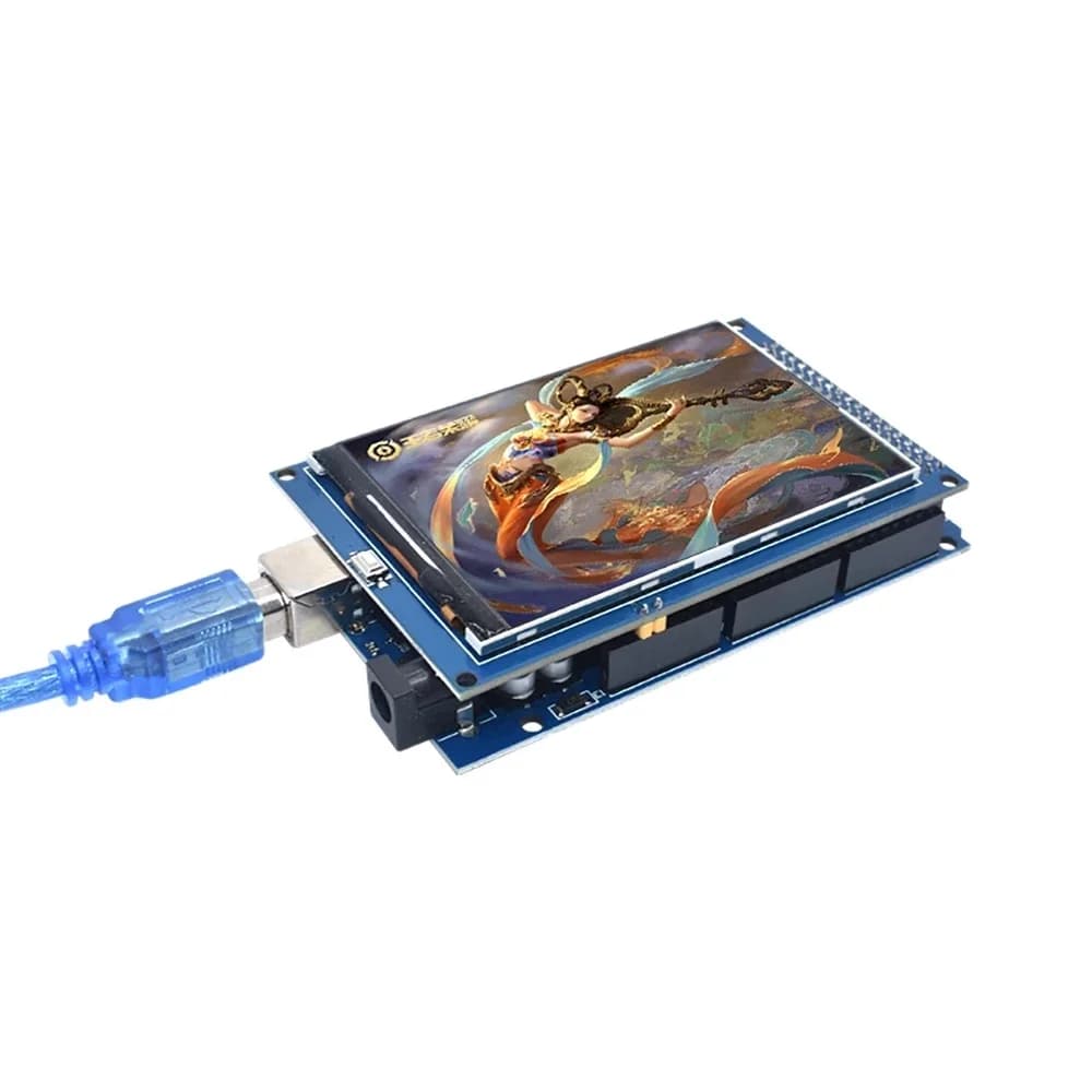 3.5 Inch Ultra HD 320X480 TFT LCD Screen Module for Arduino MEGA 2560 R3 Card