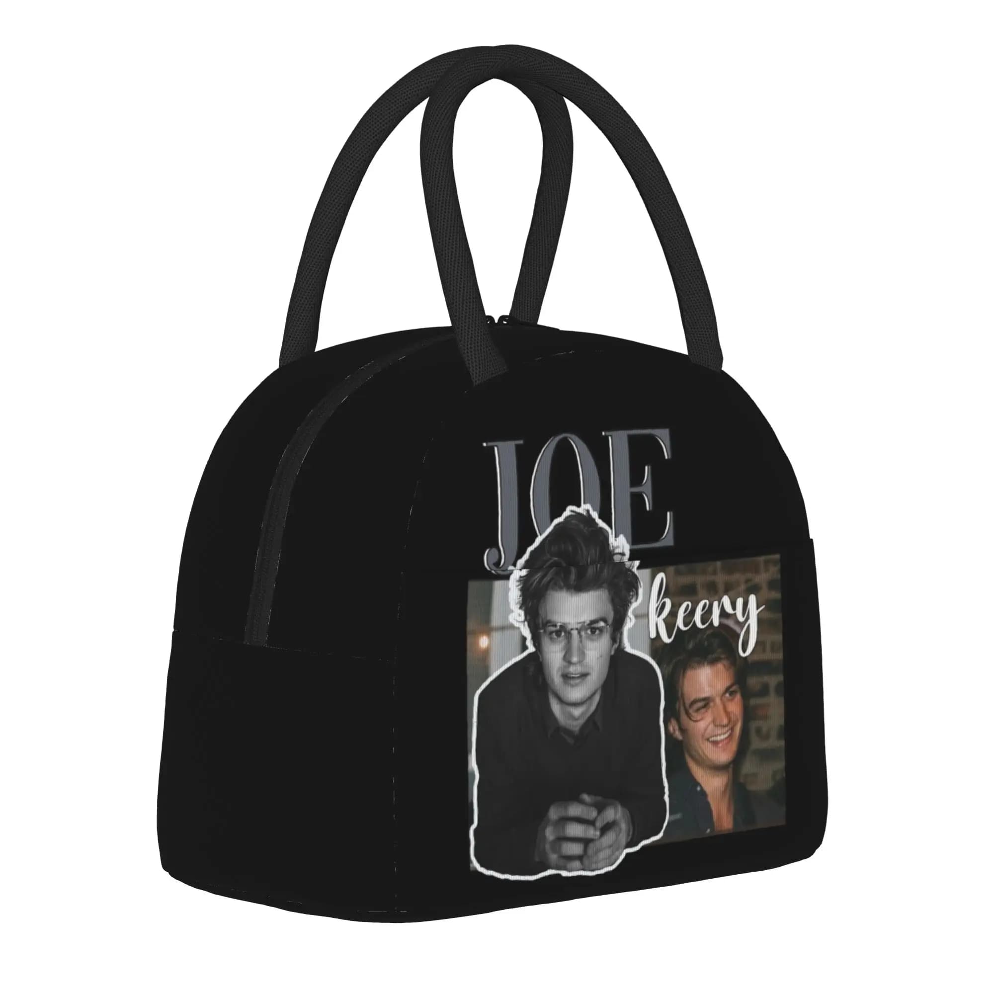 Joe Keery Insulated Lunch Bags Large Lunch Container Thermal Bag Lunch Box Tote School Travel Girl Boy