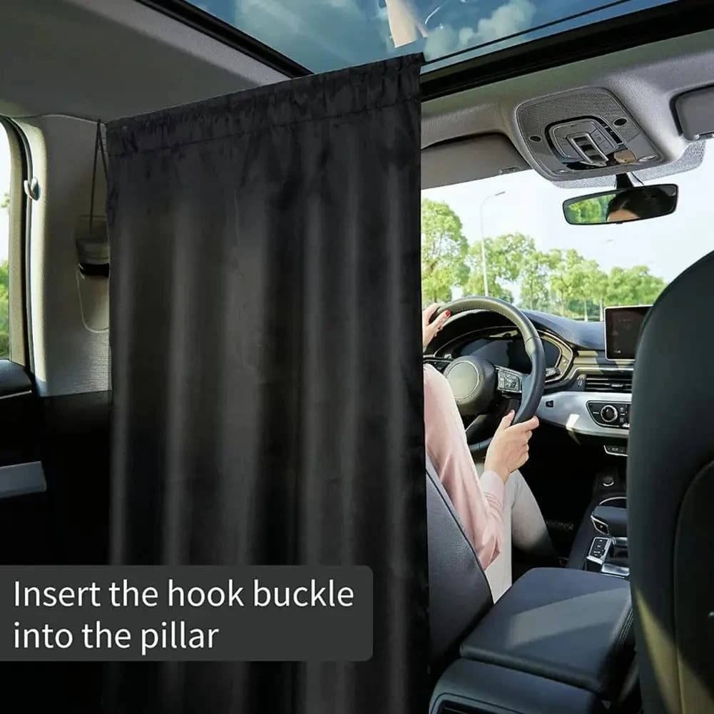 Car Tools For VW T4 Transporter Caravelle 1990-2003 Tailored Blackout Curtain 80 Denier Fabric Centre Sliding Door Window Shade