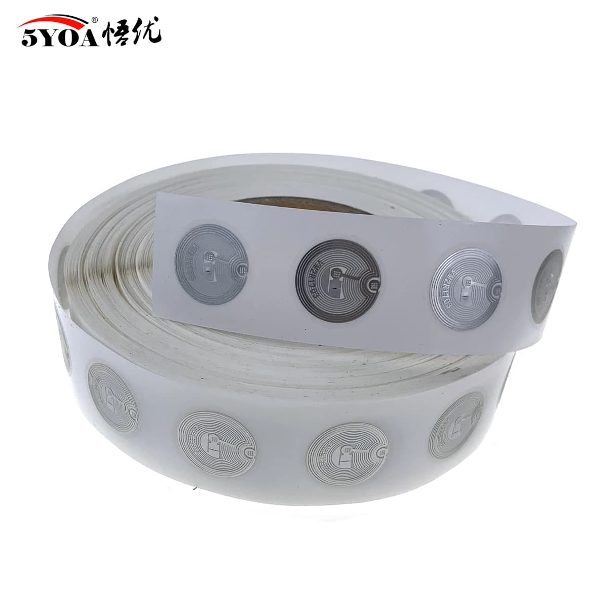 5YOA UID Wet Inlay Tag 25MM Riscrivibile Elettronico RFID Clone 13.56Mhz 1K S50 Modificabile Smart Chip Card NFC Replicatore Copia