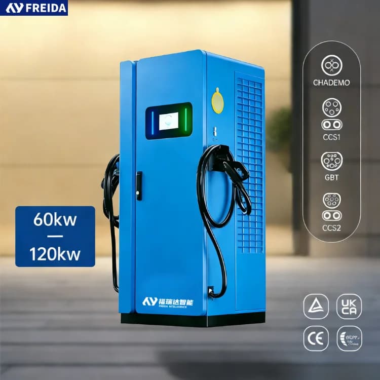 Commercial 60kw 80kw 120kw GBT Fast Electric Vehicle Charging Station OCPP DC Car Charger for Parking Lot