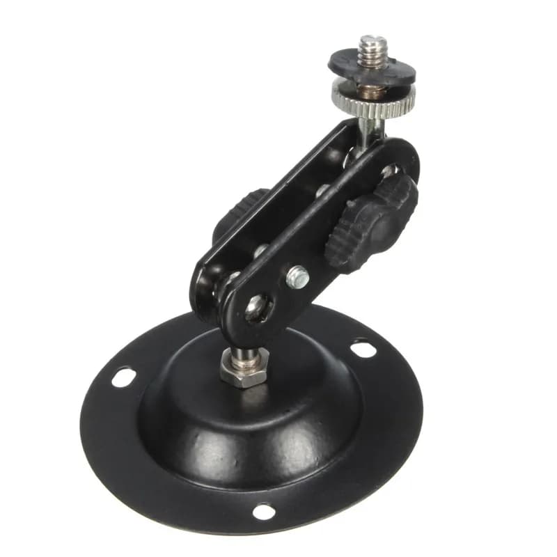 Set of 5 Wall Mounts for Security Cameras, Rotating, for CCTV Videos and Action Cameras