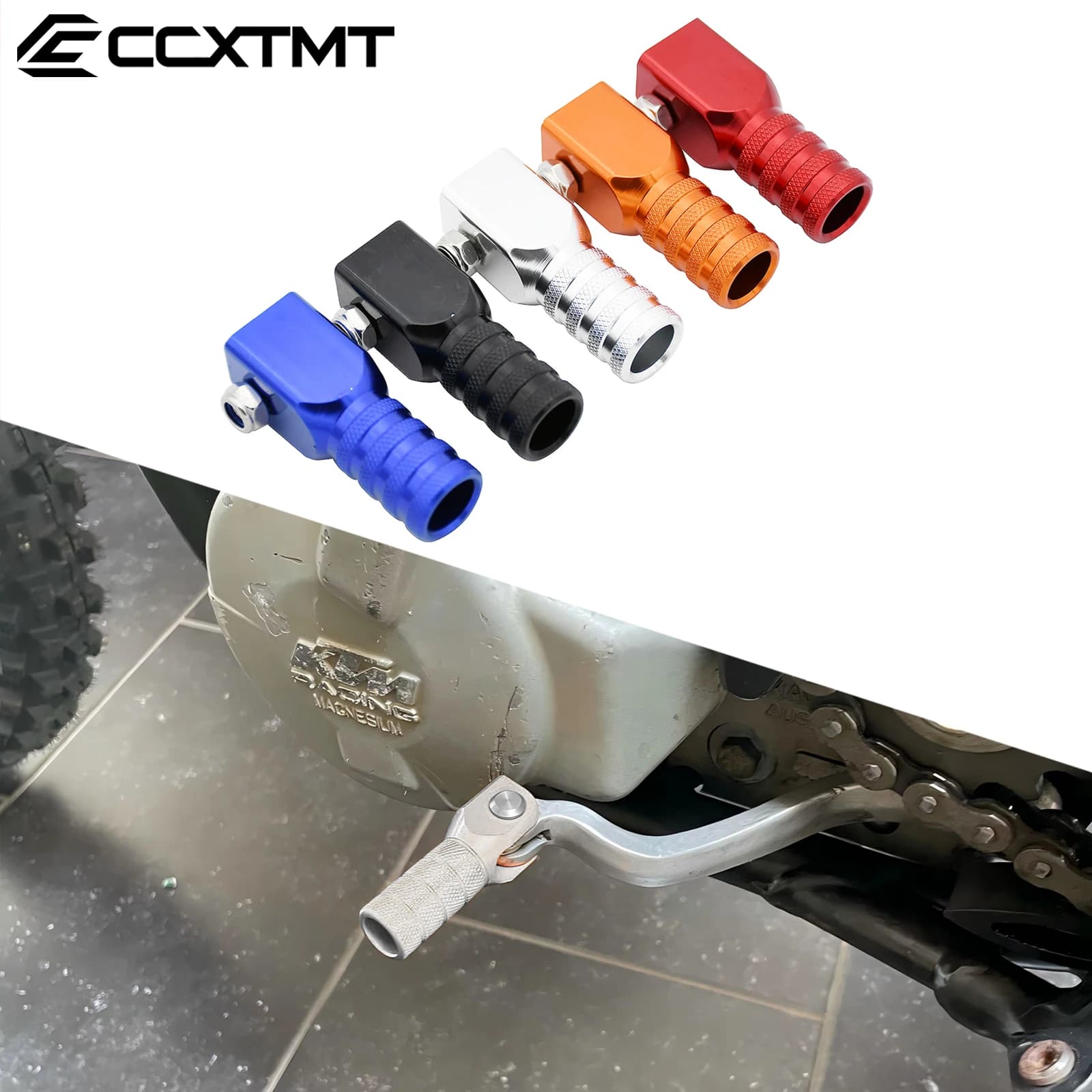 Moto CNC Gear Shifter Leva Del Cambio Punta Per Husqvarna TX FC FE TE TC 125 250 300 350 350S 2014 2015 2016 2017 Motocross Parte
