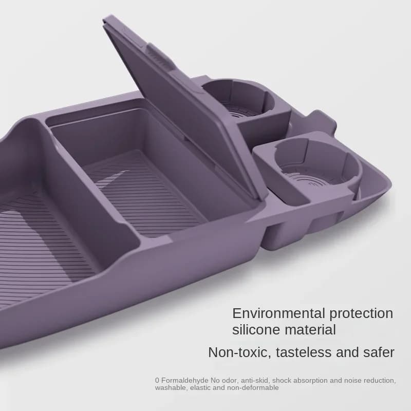 2024 Per AVATR 12: Tappetino Organizzatore in Silicone per Vano Portaoggetti Sotto la Console Centrale AVATR12, Accessorio Interno Auto