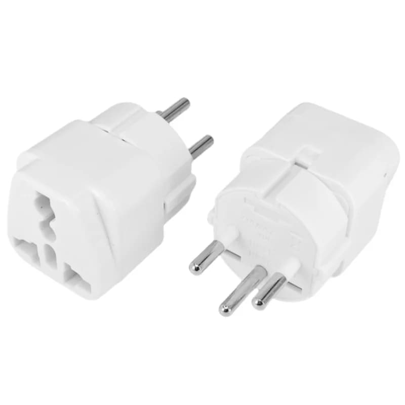 Spina adattatore universale in rame nero 10A 250V EU US UK AU Giappone svizzero Germania Francia a Israele Egitto Pakistan Tipo H