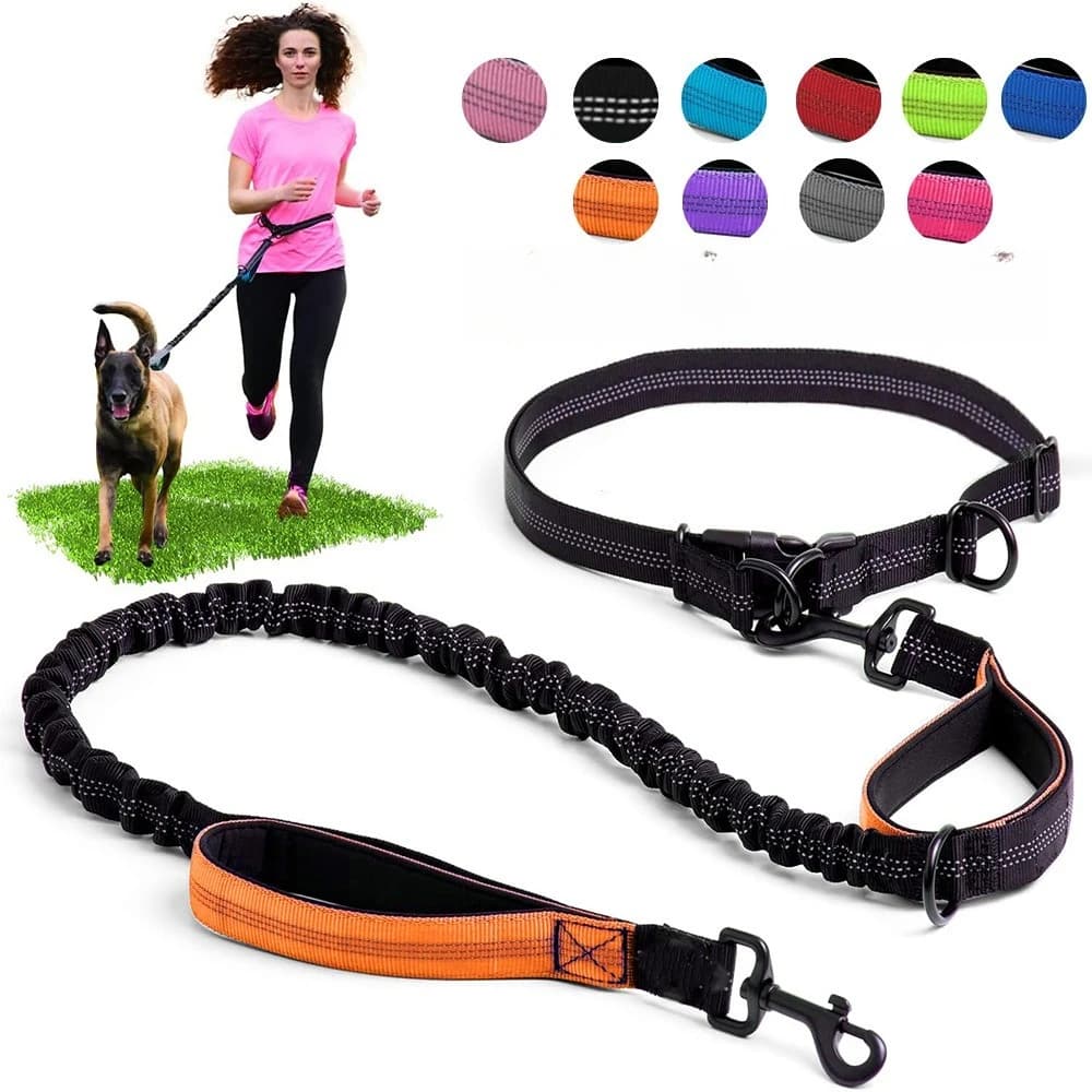 Hot Sale Walking Belt for Running Dogs Traction Cord Reflective Safety Bumper Retractable Outdoor Dog Racing Dog Racing for outdoor sports