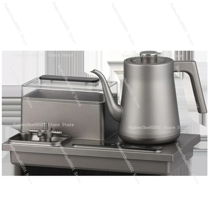 Pure titanium automatic water heating electric kettle built-in tea table for making integrated tea table tea maker stove