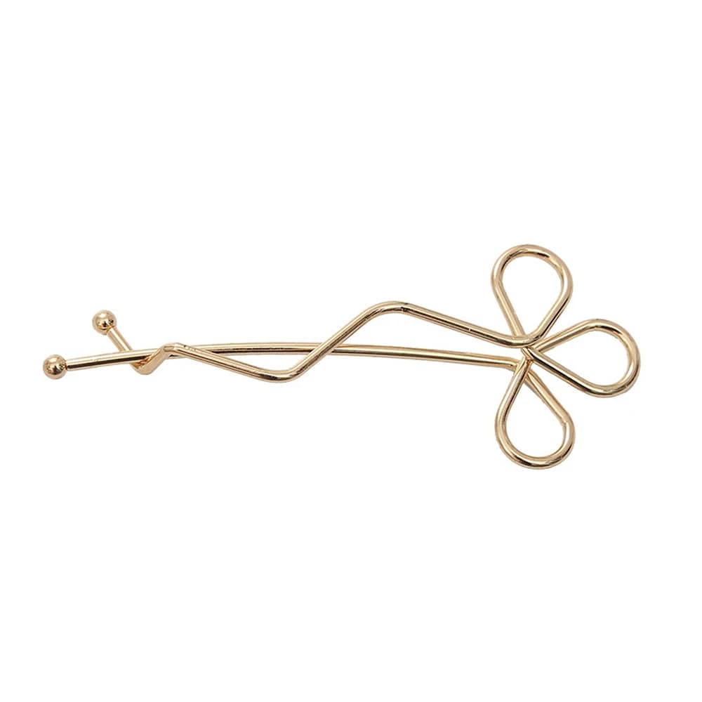 Nuovi Accessori per Capelli: Fermagli Laterali Geometrici per Ragazze, Mollette a Fiore, Forcine in Lega a Onda