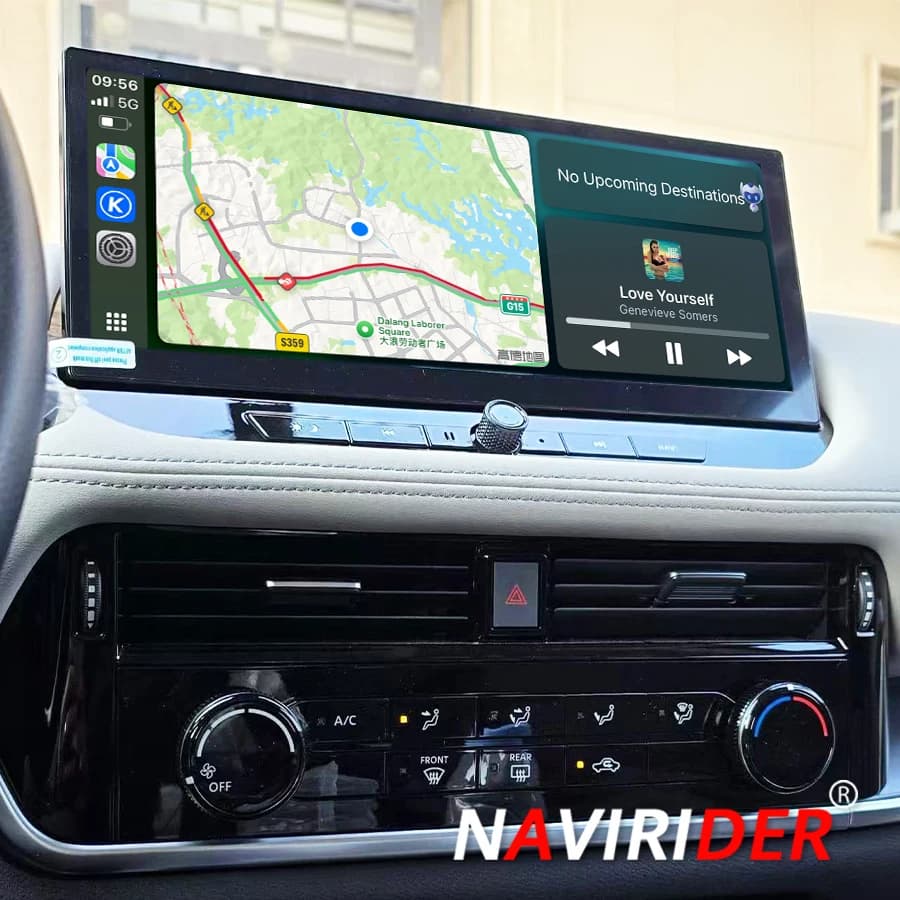12.3 "Android Touch Screen Per Nissan X-trail 2021-2025 Auto Radio Lettore Video Multimediale Stereo di Navigazione GPS Carplay HeadUnit
