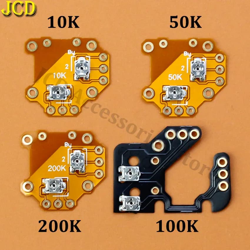2 pezzi per PS4 PS5 Joystick Drift Repair Board scheda di correzione per Xbox One Series S X maniglia 3D scheda di ripristino della regolazione del bilanciere