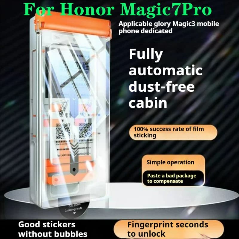 Magic7Pro Rullo di Tenuta Secondo Adesivo Magic 7Pro Protezione Dello Schermo Curvo Per Honor Magic7 Pro Pellicola di Ceramica Magic 7 Pro