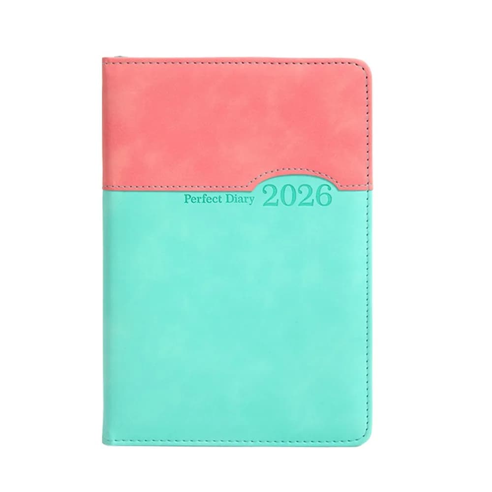 Agenda Planner 2026 per 365 Giorni, Blocco Note con Carta Spessa in Inglese, Formato A5, Resistente all'Usura