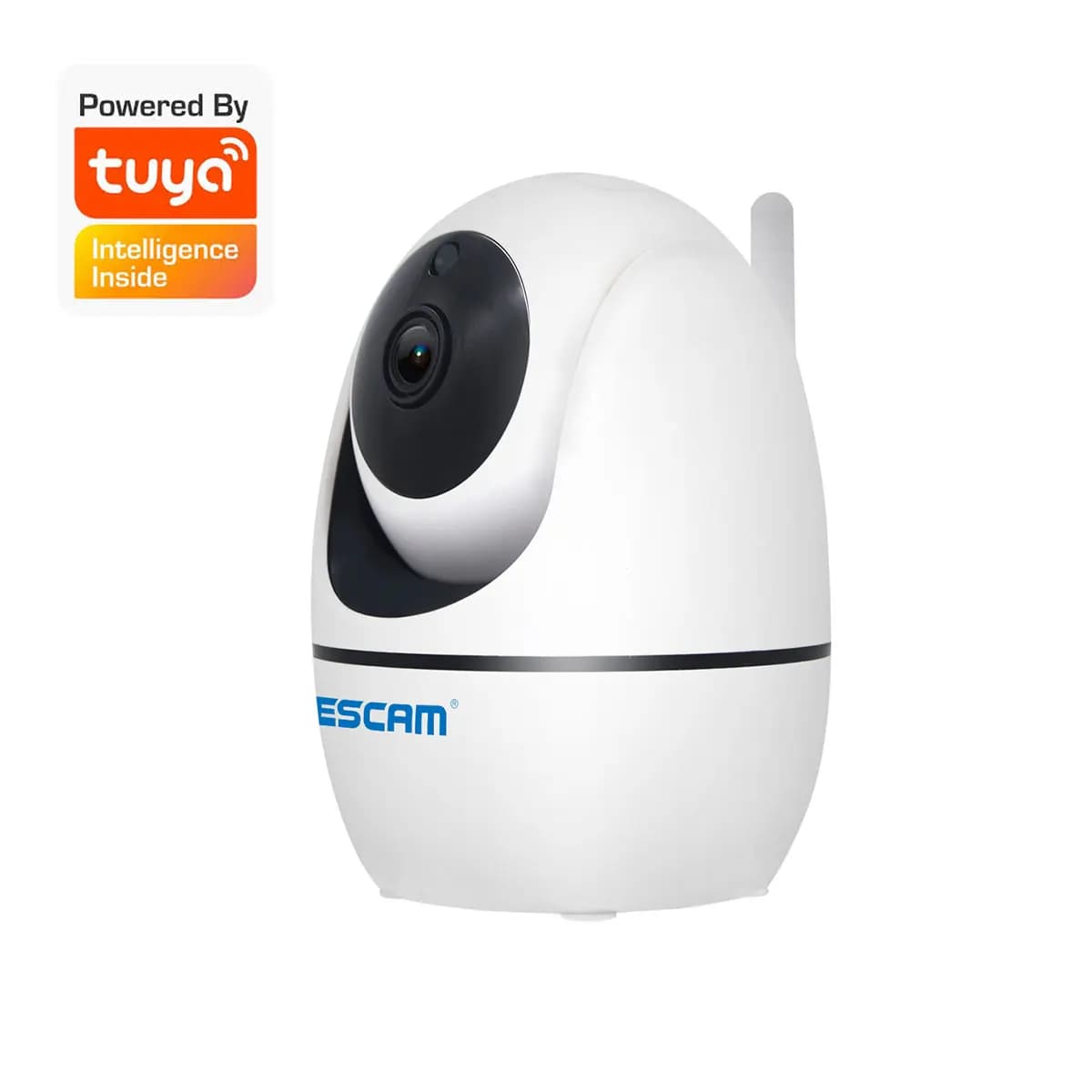 Tuya APP AI Rilevazione movimento umanoide Telecamera IP 2MP 1080P WIFI Baby monitor da interno Visione notturna Citofono Baby Monitor