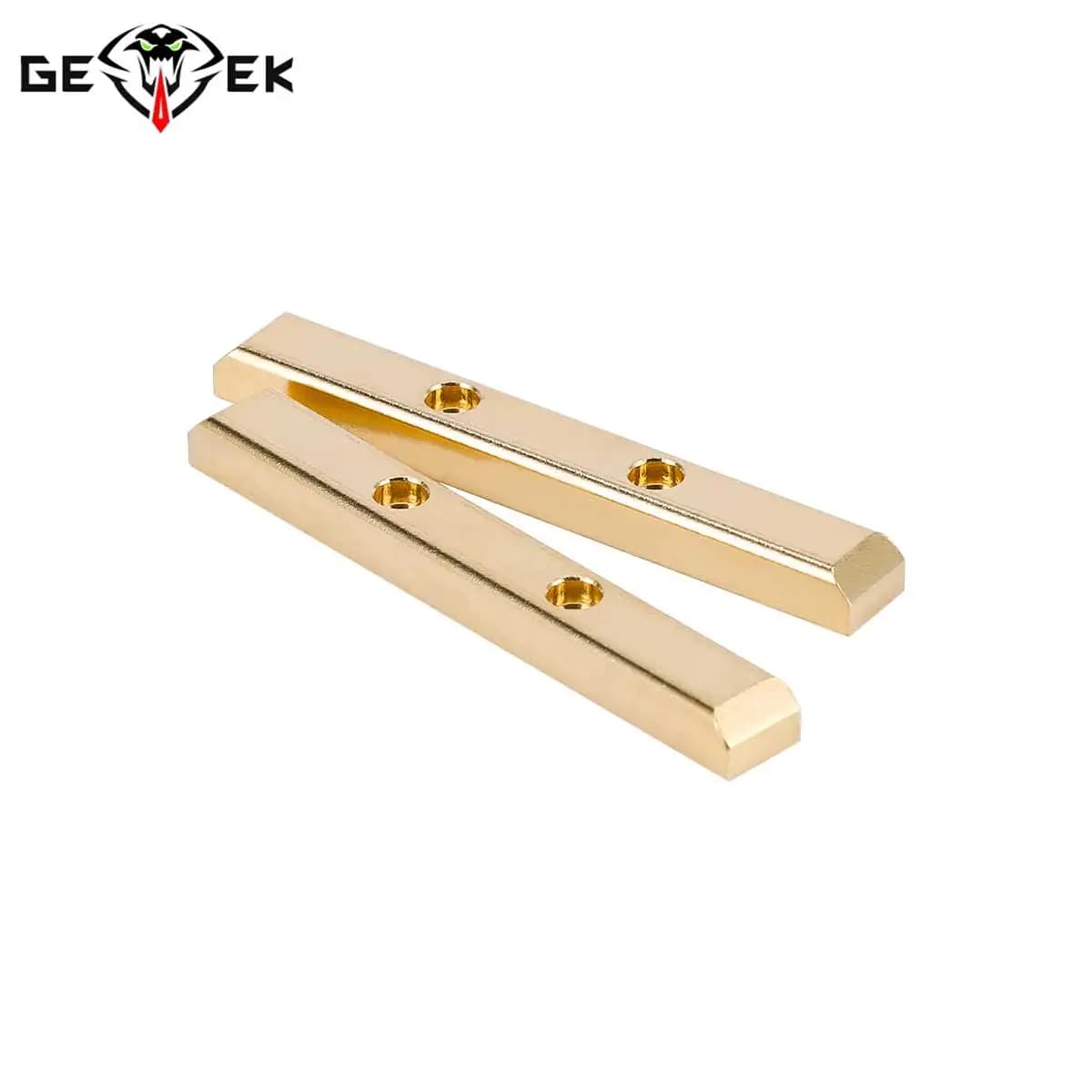 Brass Boulder bar pesi per 1/24 Axial SCX24 90081 C10 AXI00002 AXI00004 AXI00005 AXI00006 RC Crawler parti di ricambio per auto