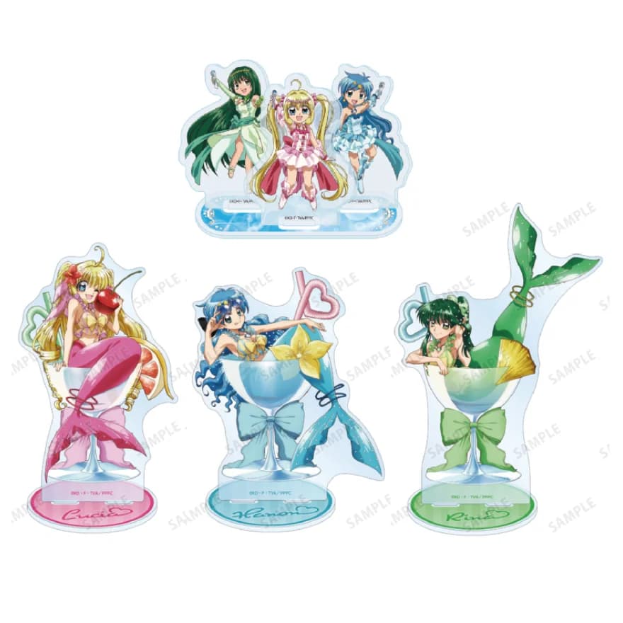 Gioco Sirena Melody Pichi Pichi Pitch Acrilico Stand Doll Anime Ruchia Luchia Nanami Figura Modello Piastra Giocattolo Cosplay per il Regalo
