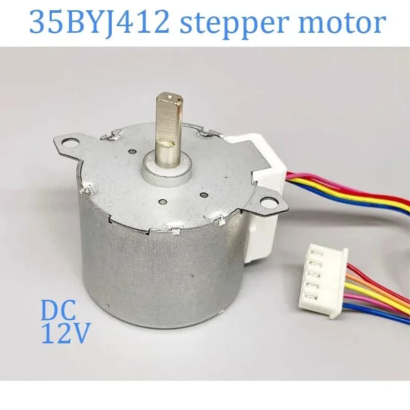 35 byj412 motore passo-passo DC 12V wc intelligente/detergente per il corpo/motore del ventilatore a circolazione d'aria