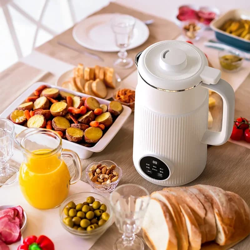 800ML Soybean Milk Machine Electric Juicer Filter- Soy Milk Maker Blender Mixer Fresh Juice Maker Wall Breaking Machine 220V