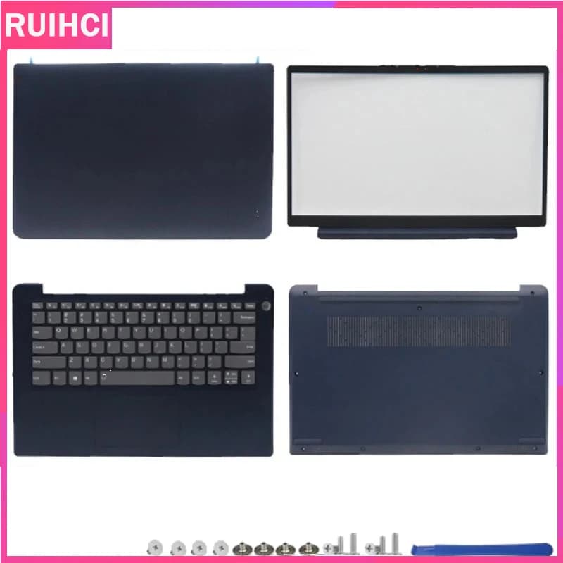 New For Lenovo Ideapad 3 14ABA7 3 14IAU7 2022 Laptop LCD Rear Cover/Front Frame/Palm Pad Keyboard/Bottom Cover/hinges