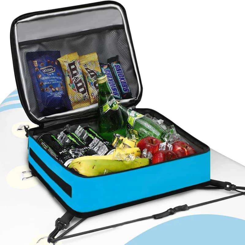 ISURE MARINE Paddle Board Cooler Bag, Waterproof SUP Cooler Deck Bag Storage Bag For Paddle Board , Surfboard, Kayak, Boat