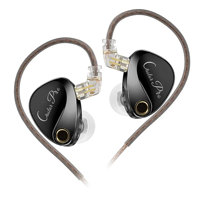 KZ Castor PRO 2DD Dynamic ear headphones High-end tuners Stets A New Benchmark for bass headphones with Hfi audio quality