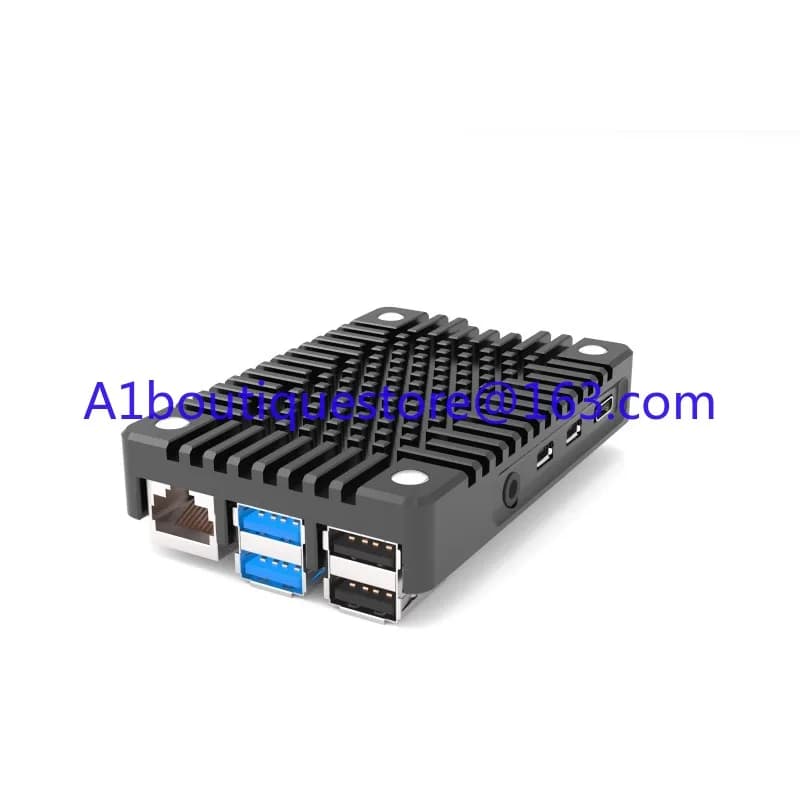 Ultra-thin CNC aluminum alloy, suitable for case Raspberry Pi 4B 3B 3B +