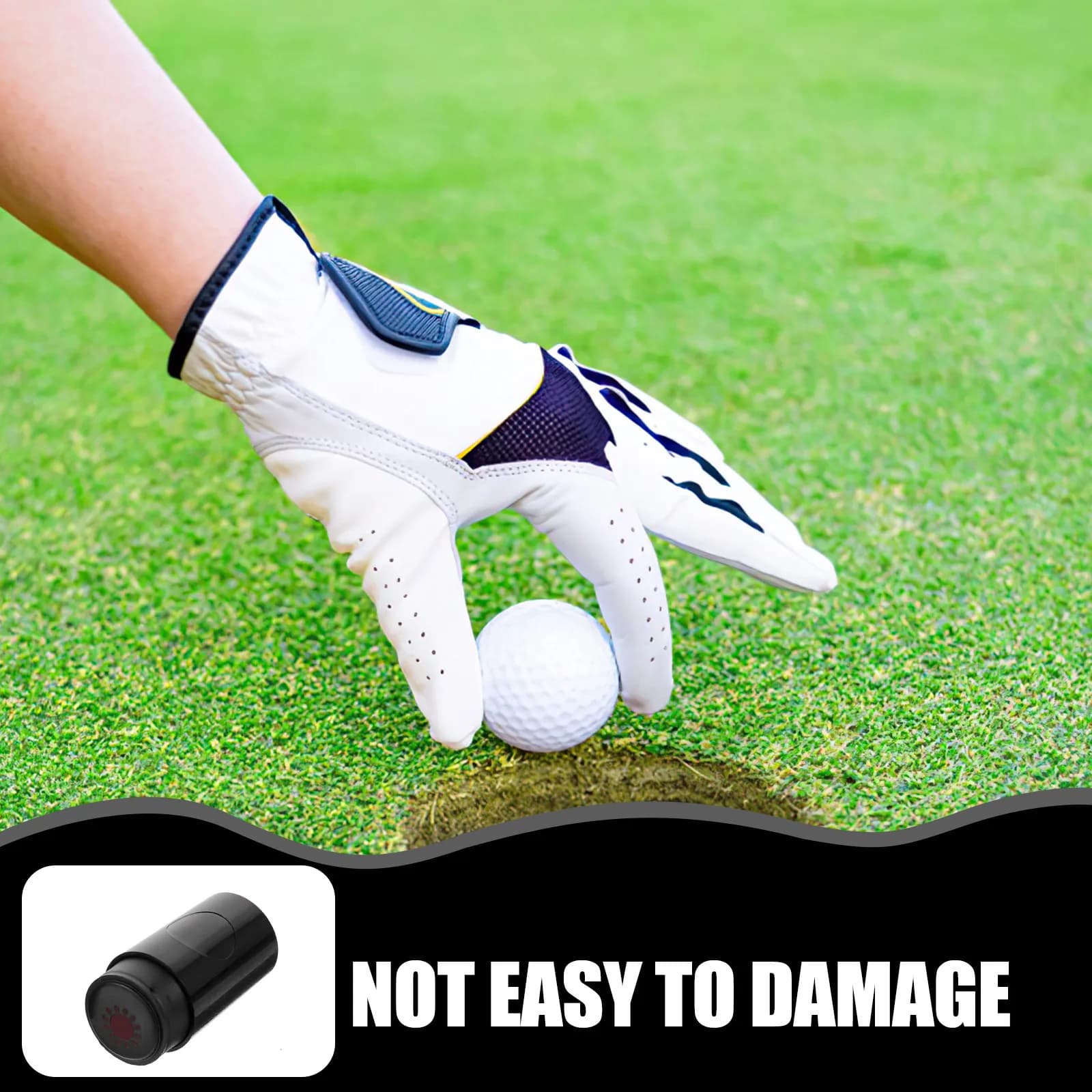 Golf Ball Alignment Marking Tool Markers Creative Stamp Line Accessories Badge - Chic Seal