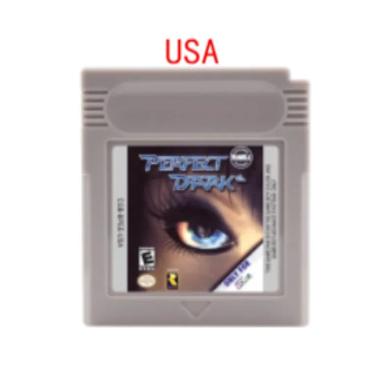 Cartucce di Gioco GBC Versione USA con Gusci Colorati e Batteria per Console di Videogiochi