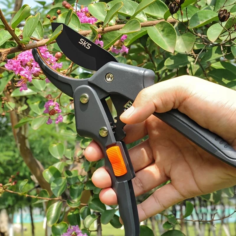 Forbici da Giardinaggio SK5, Cesoie per Fiori e Rami, Forbici da Giardino in Acciaio Inossidabile, Attrezzo per Potatura di Piante in Vaso