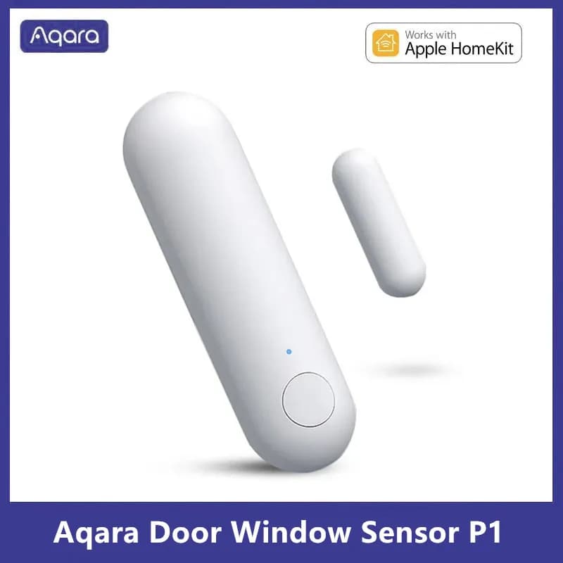Il più recente sensore per porte e finestre Aqara P1 Zigbee 3.0 visualizza in remoto il collegamento intelligente dei dispositivi per la casa intelligente funziona con l'app Homekit
