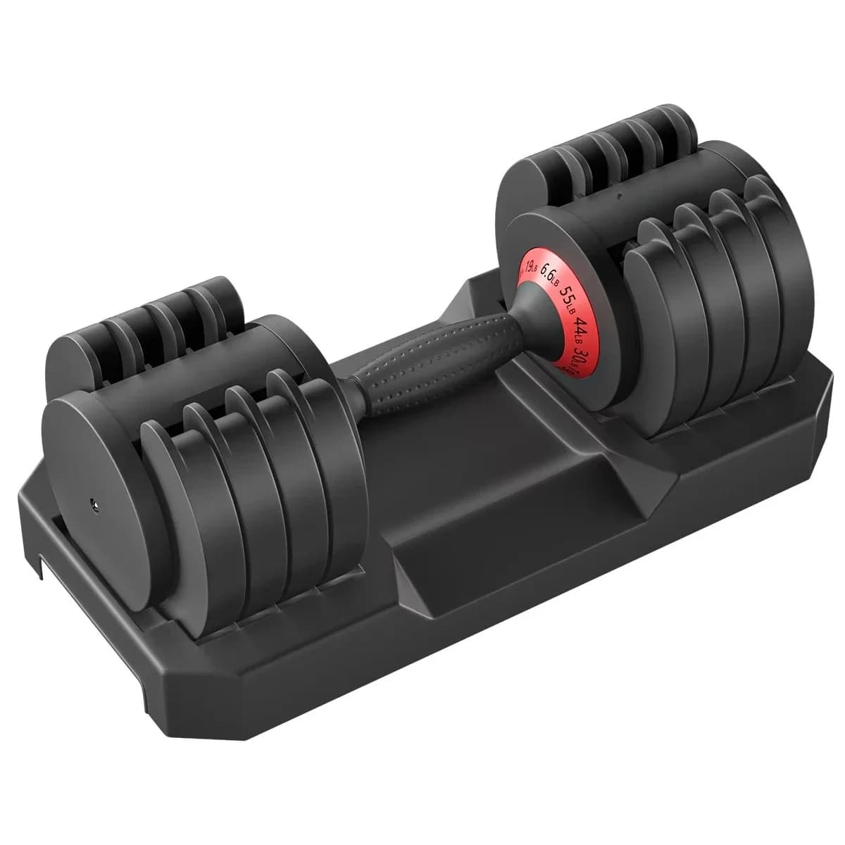 Strength Training Dumbbell Set 24kg Weight Adjustable Dumbbells for Men and Women
