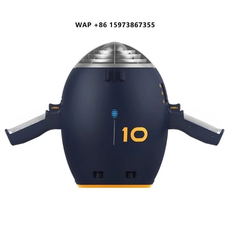 CAMORO WARP10 Scooter Subacqueo Elettrico per Immersioni e Snorkeling, Propulsore Subacqueo Portatile