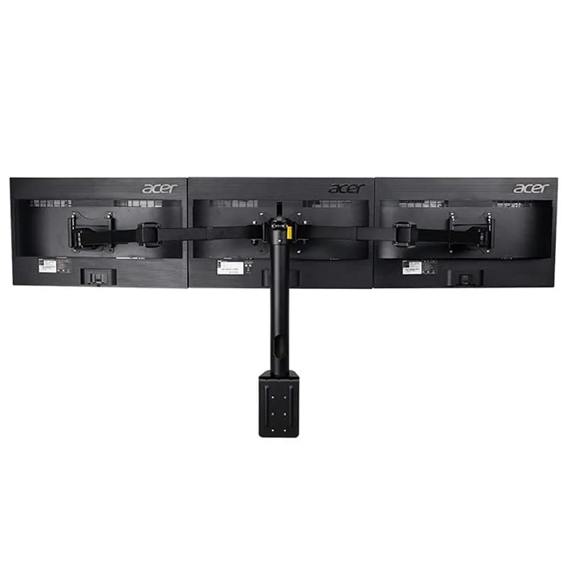 Triple monitor brackets Full motion table support suitable for three LCD screens Bracket Maximum support 10 kg per arm SUPPORT MONITOR
